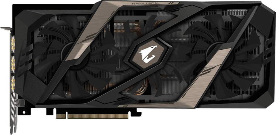 фото Видеокарта Gigabyte AORUS GeForce RTX 2070 8GB, GV-N2070AORUS-8GC