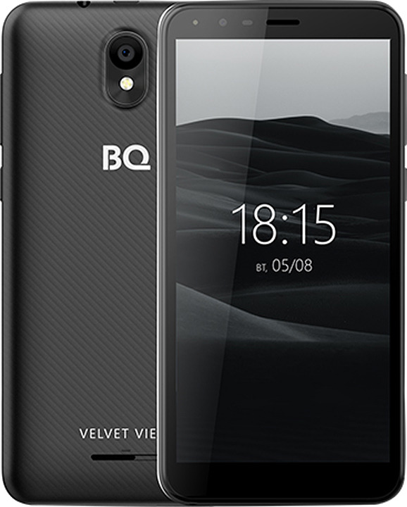 фото Смартфон BQ 5300G Velvet View, 8 ГБ, черный Bq mobile