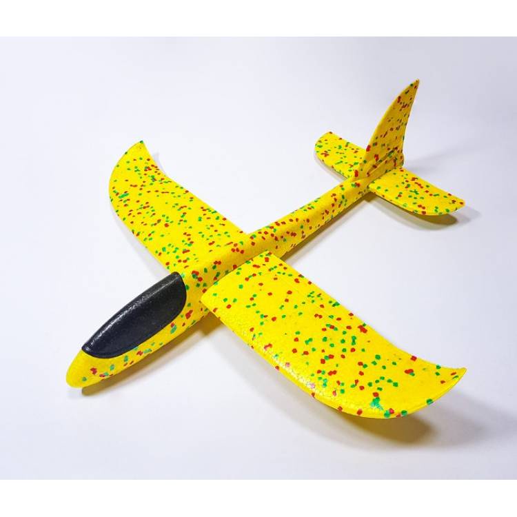 фото Самолет Toys Планер 48 см желтый