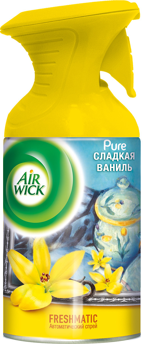 фото Освежитель воздуха AirWick Pure "Сладкая ваниль", 250 мл