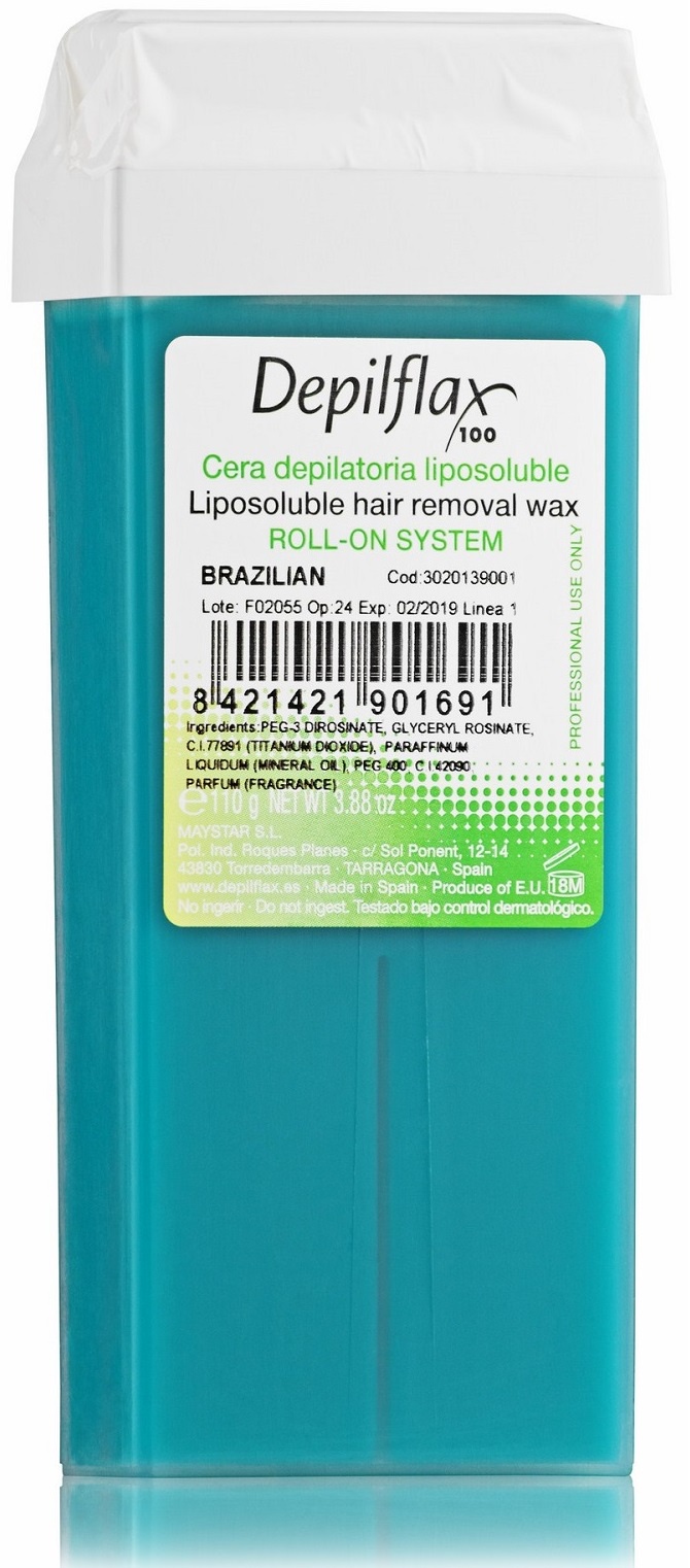 фото Воск для депиляции DEPILFLAX100 бразильский/brazilian 110 г