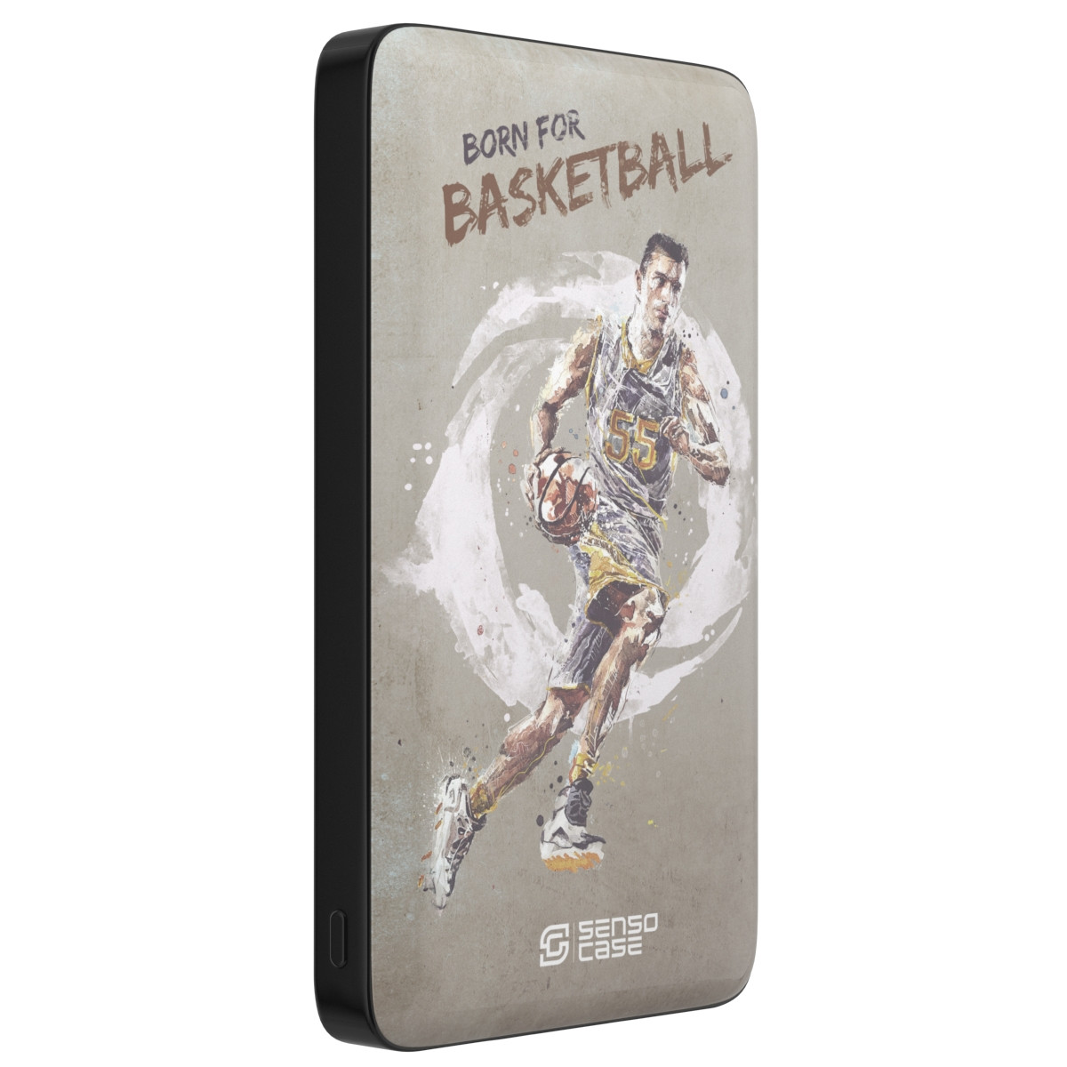 фото Внешний аккумулятор SensoCase "Баскетбол" Power Bank 10 000 mAh, SC-10K - basketball, 100018