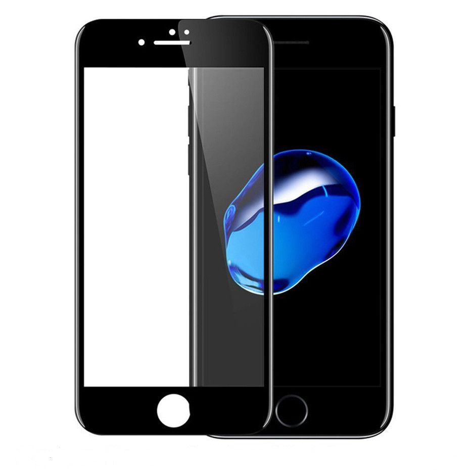 фото Защитное стекло Devia Anti-Glare Full Screen Tempered Glass 0.26мм для Apple iPhone 7/8, белый