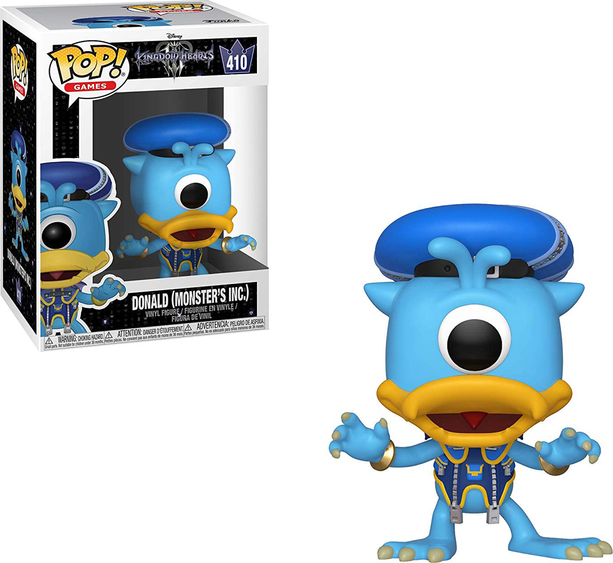 фото Фигурка Funko POP! Vinyl: Games: Kingdom Hearts 3: Donald (Monsters Inc.) 34059