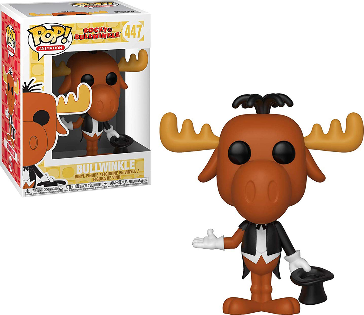 фото Фигурка Funko POP! Vinyl: Rocky&Bullwinkle: Magician Bullwinkle 33460