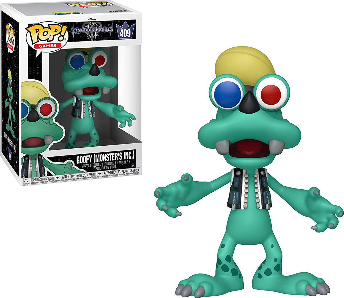 фото Фигурка Funko POP! Vinyl: Games: Kingdom Hearts 3: Goofy (Monsters Inc.) 34058