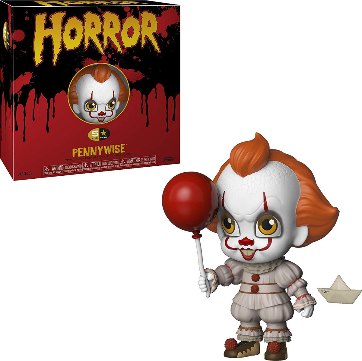 фото Фигурка Funko Vinyl Figure: 5 Star: Horror: Pennywise 34009 Funko pop