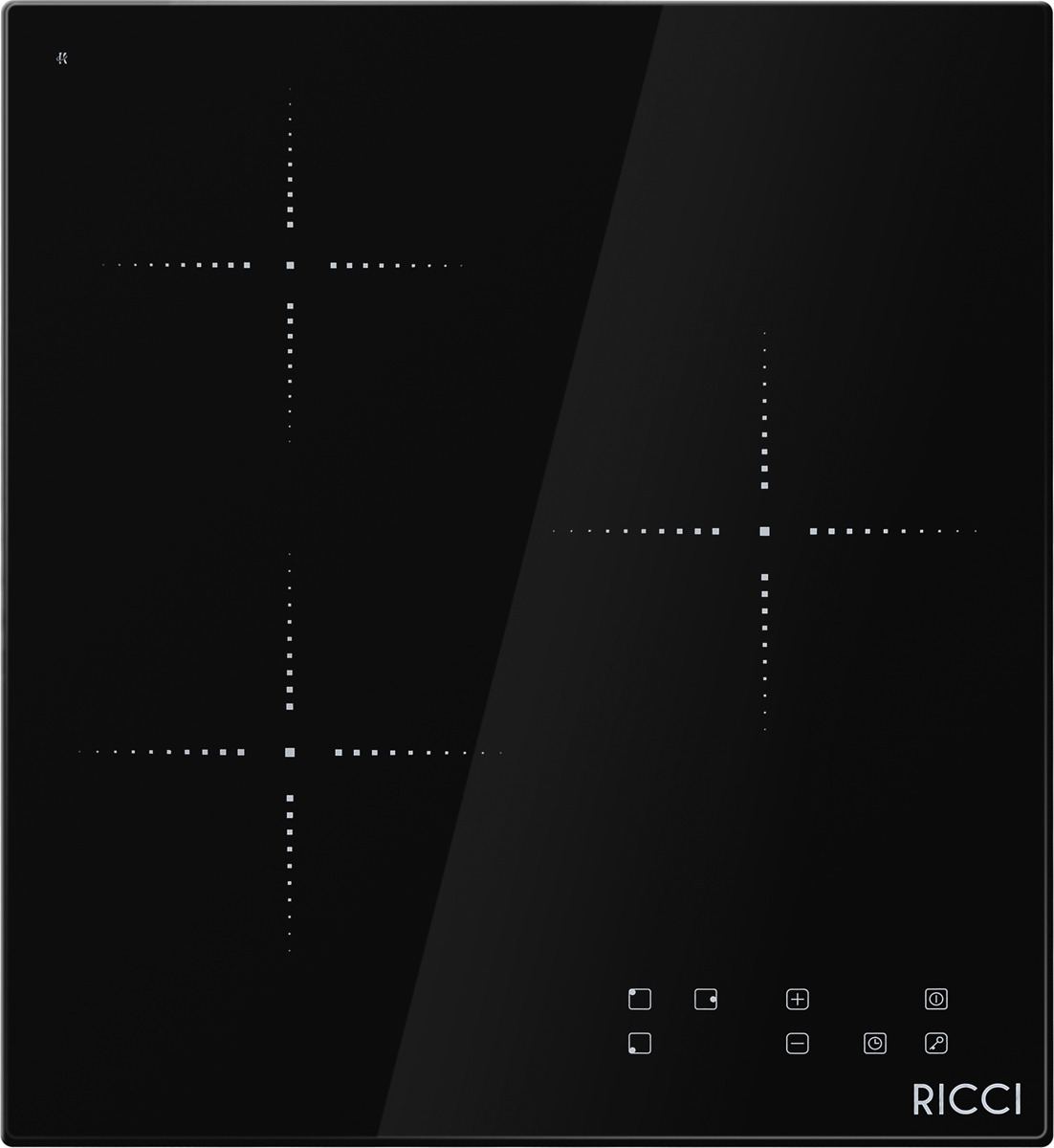 Варочная панель Ricci KS-C35403B, трехконфорочная, индукционная, черный .