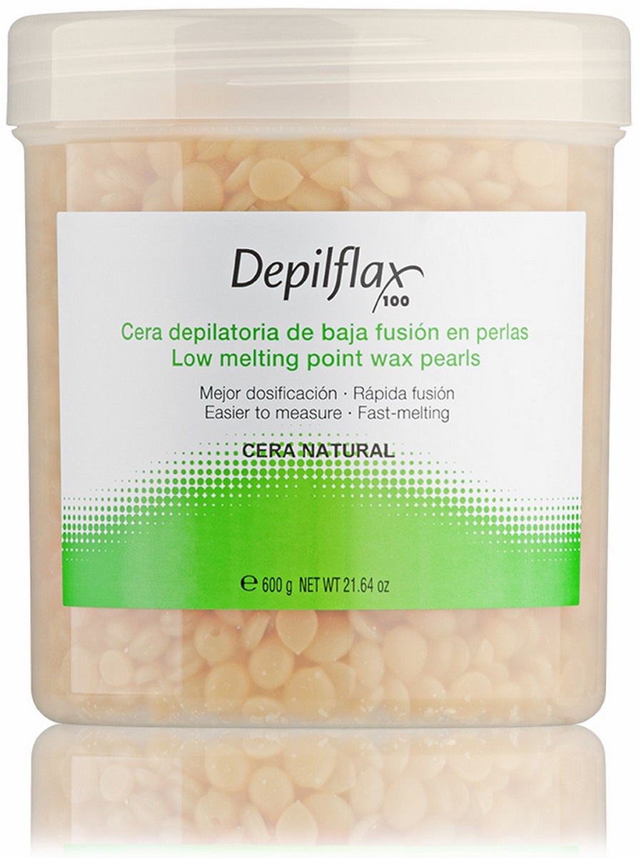 фото Воск для депиляции DEPILFLAX100 натуральный/cera natural 600 г