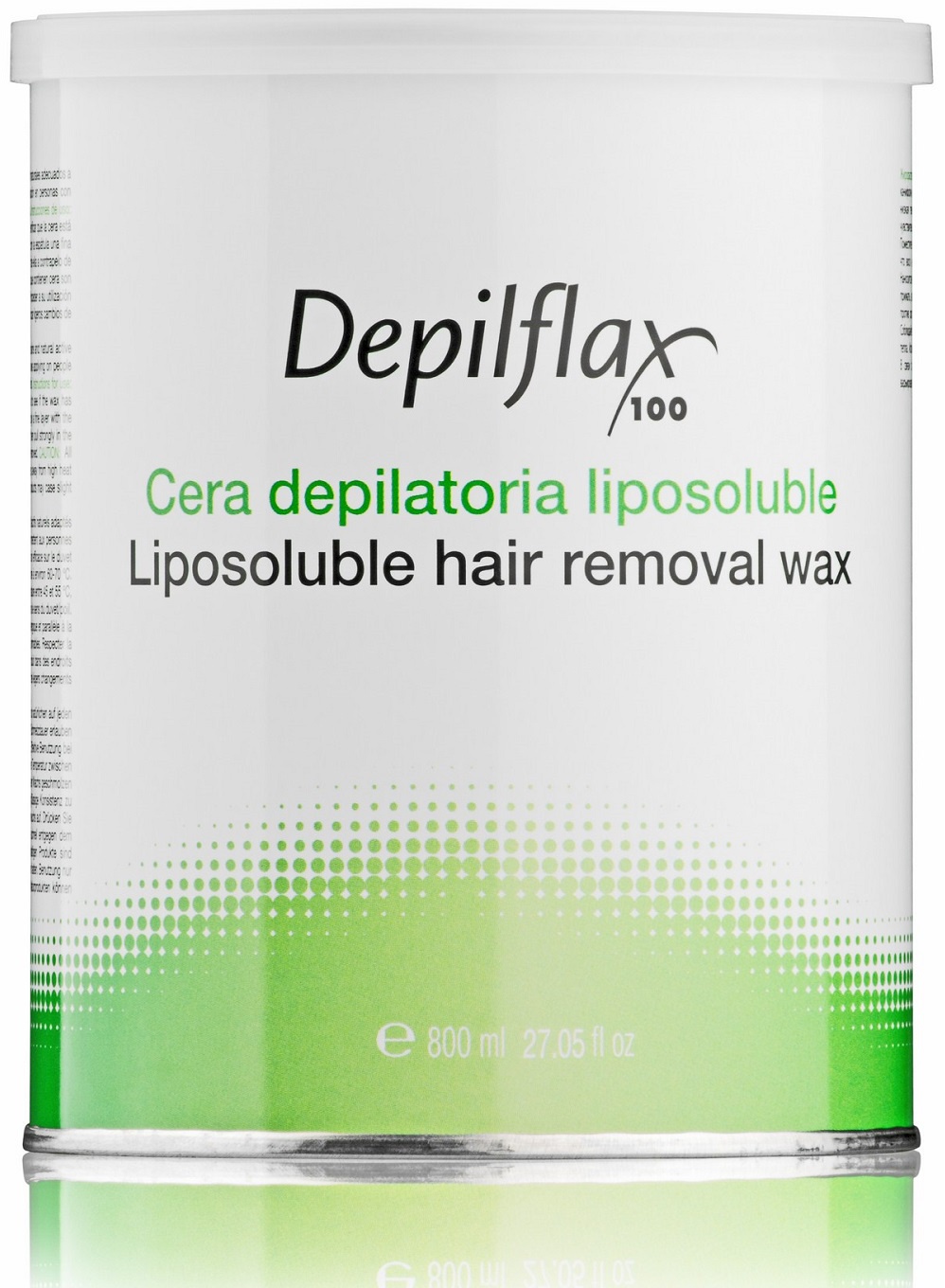 фото Воск для депиляции DEPILFLAX100 натуральный/cera natural 800 мл