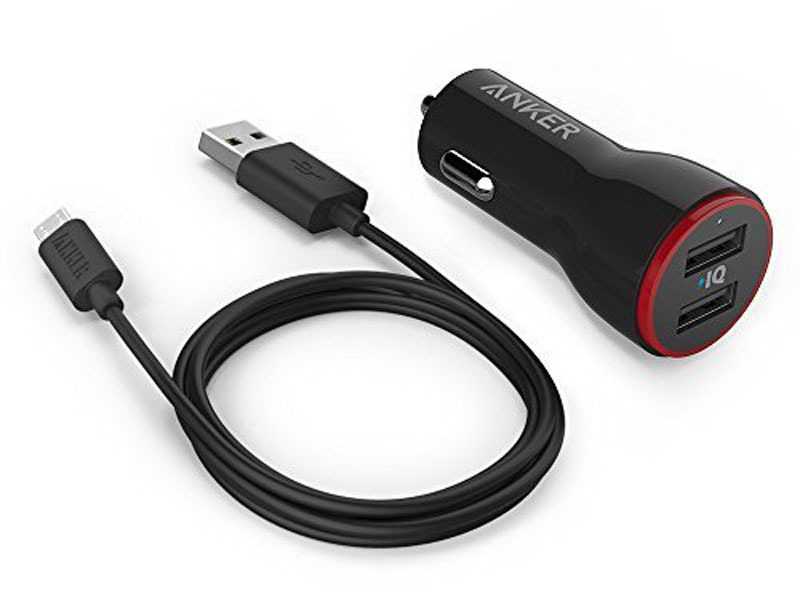 фото Автомобильное зарядное устройство Anker PowerDrive 2, B2310H11, Black