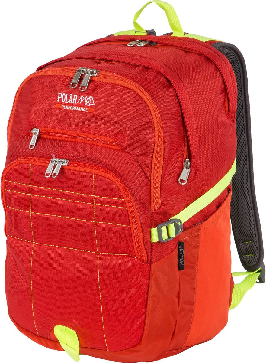 Рюкзак Polar, П2188, оранжевый, 27,3 л