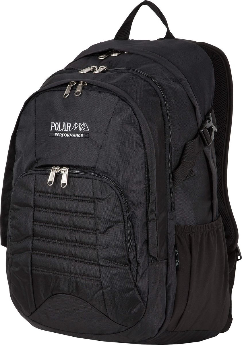 Рюкзак Polar, П3221-05, черный, 28,4 л