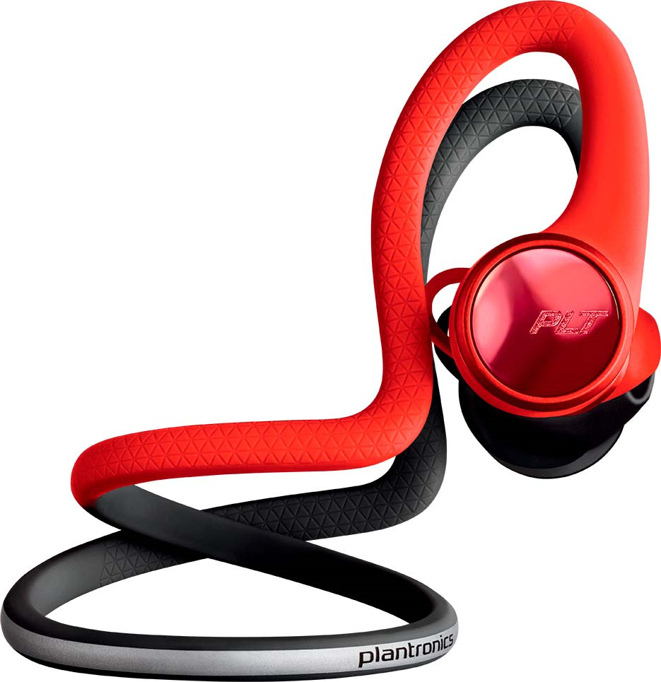 фото Беспроводные наушники Plantronics Backbeat Fit 2100, красный, черный