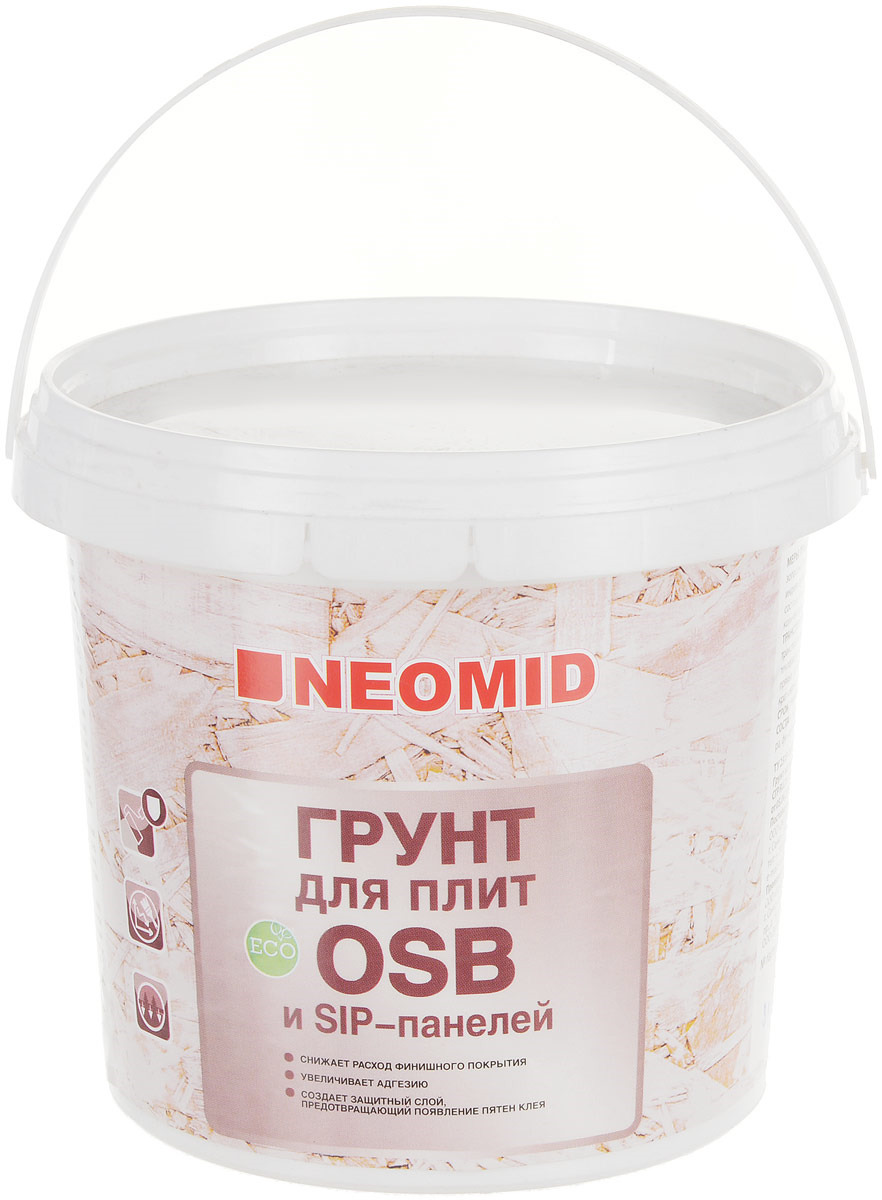 фото Грунтовка для плит OSB Neomid, цвет: белый, 1 кг