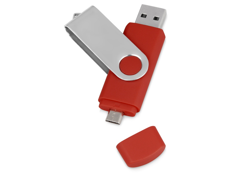 фото USB Флеш-накопитель Oasis «Квебек OTG», красный