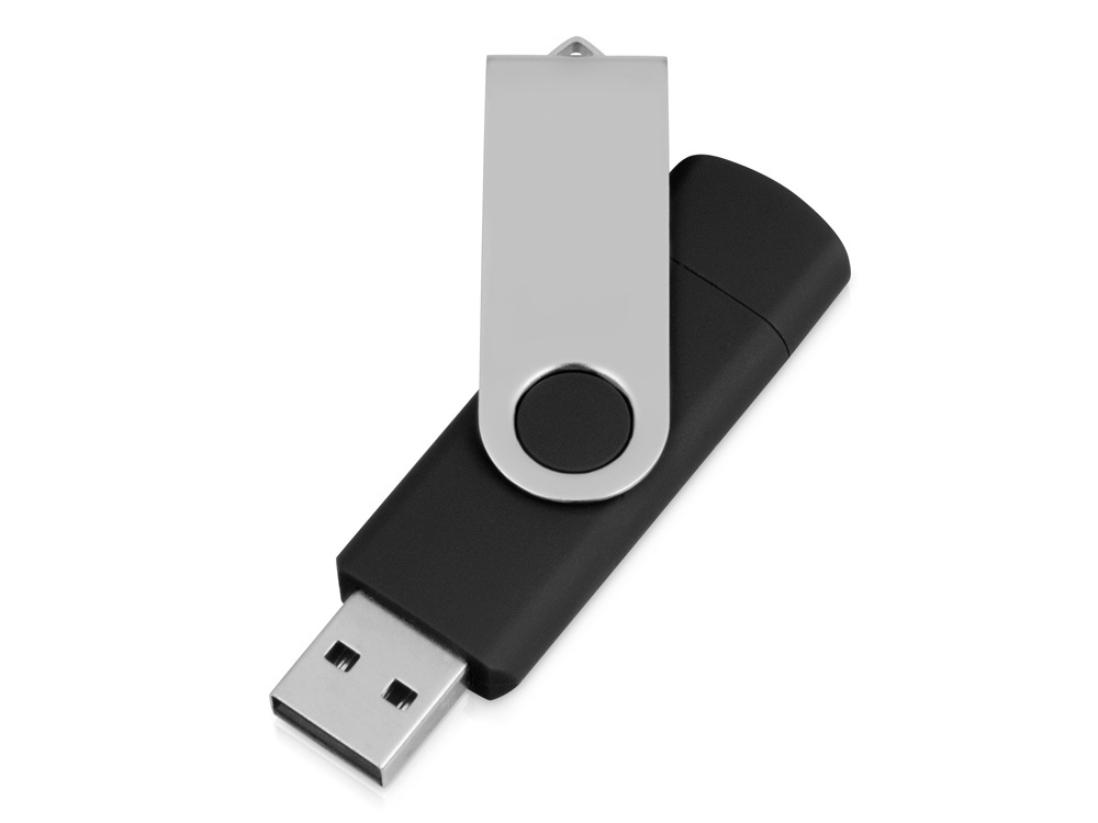 фото USB Флеш-накопитель Oasis «Квебек OTG», 6201.07.16, черный