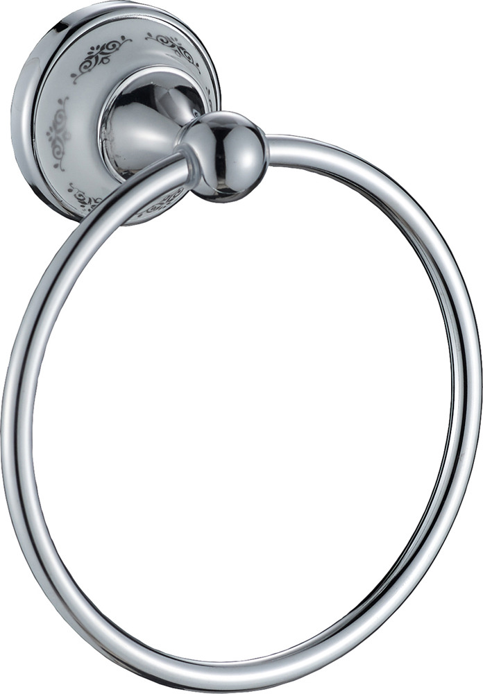 фото Полотенцедержатель Swensa с кольцом, 17400-05, серебристый