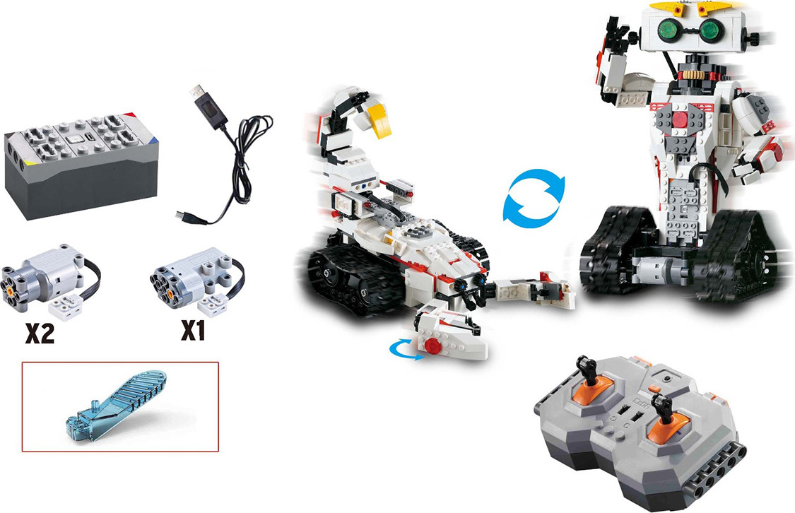 фото Конструктор Double Eagle "Робот-скорпион" радиоуправляемый, 3548875, 610 деталей