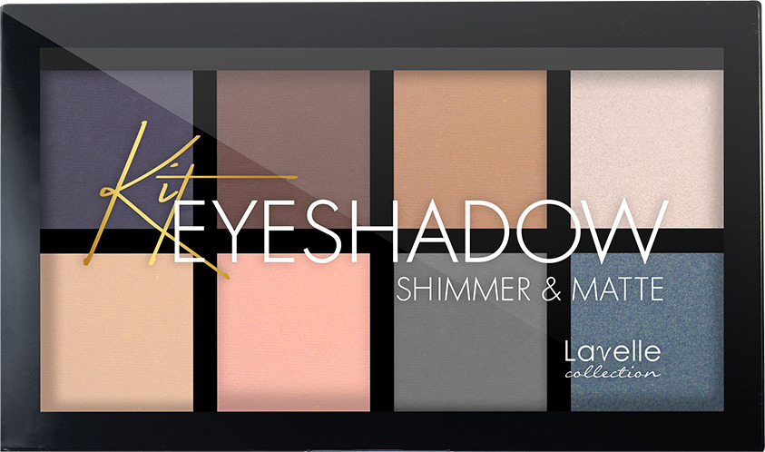 фото Тени для век LavelleCollection Shimmer&Matte, тон №04 Lavelle collection