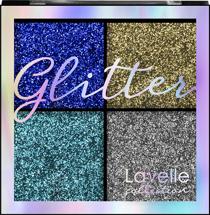 Тени для век LavelleCollection Glitter, тон №01