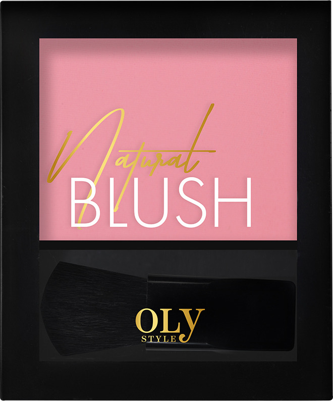 фото Румяна компактные Olystyle Natural Blush, тон №03