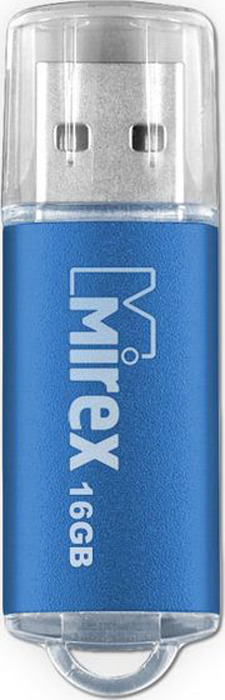 фото USB Флеш-накопитель Mirex Unit Aqua, 13600-FMUAQU16, 16GB, blue