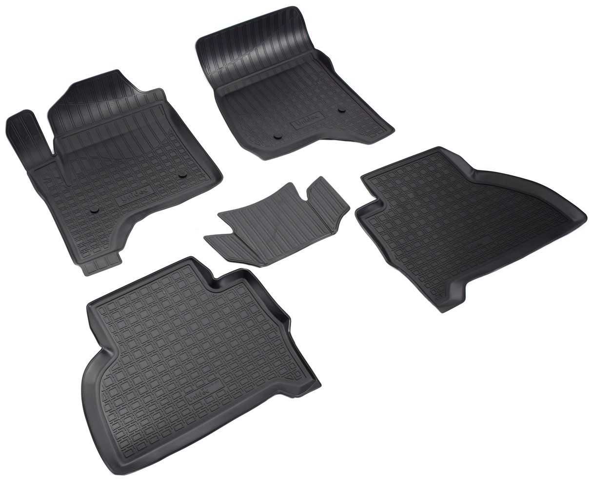 фото Коврики в салон Norplast для Chevrolet Tahoe 2014 5 мест, для Cadillac Escalade 2014 5 мест, NPA11-C10-350, черный