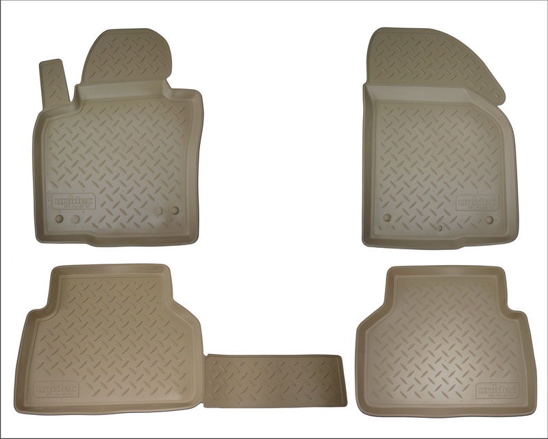 фото Коврики салона Norplast для Infiniti JX (L50) (2012) (5 мест)/ Infiniti QX60 (L50) (2013) (5 мест), NPA11-C33-600-B, бежевый