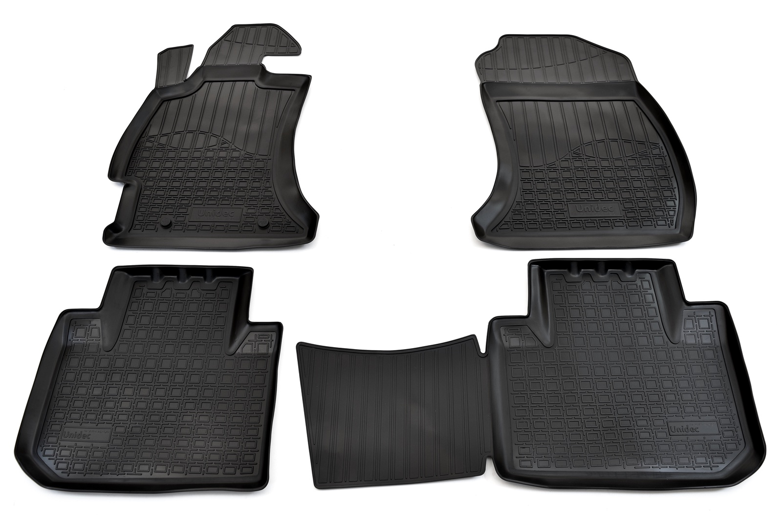 Коврики в салон автомобиля Norplast для Subaru Forester 2013, NPA11-C84-120, черный