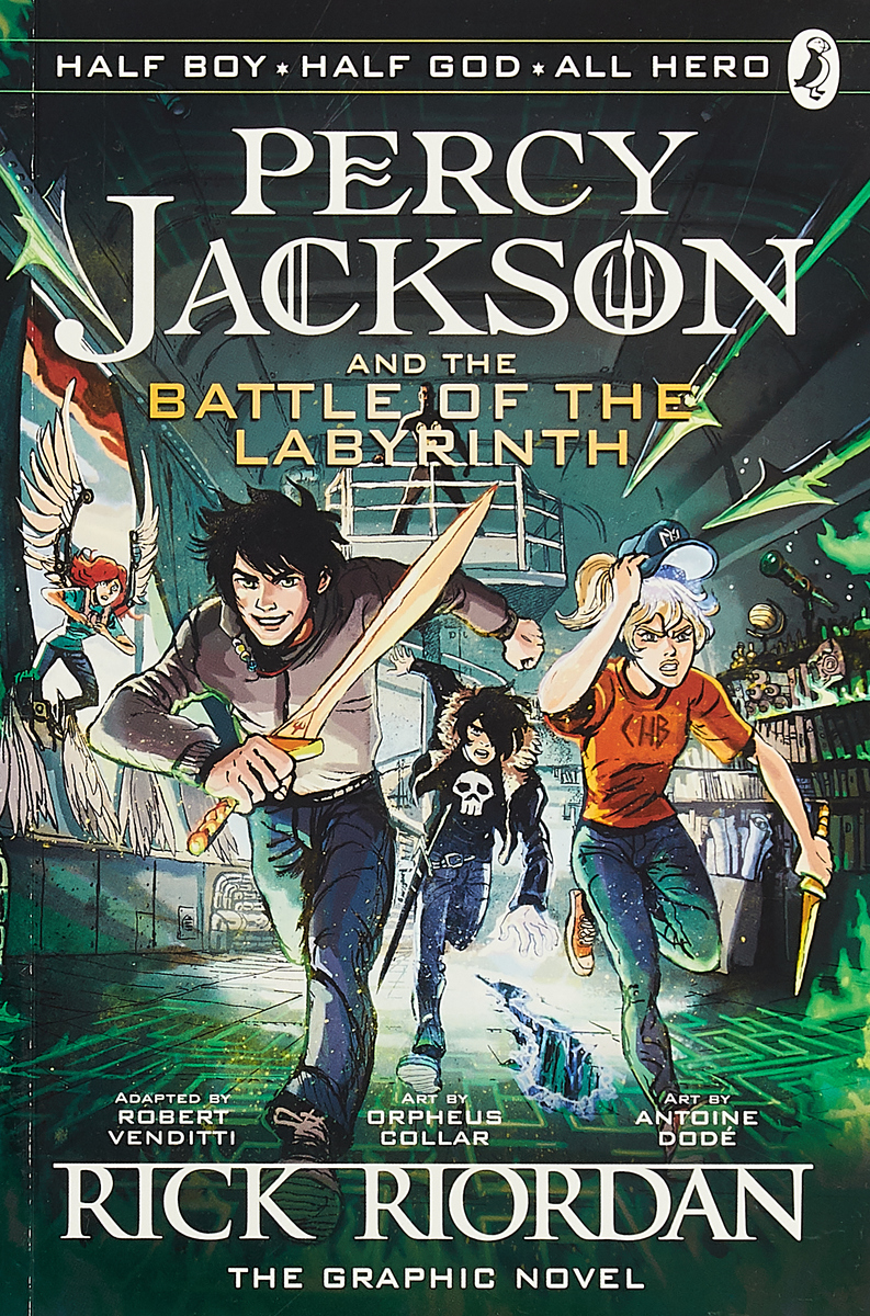 фото The Battle of the Labyrinth: The Graphic Novel (Percy Jackson Book 4) Puffin