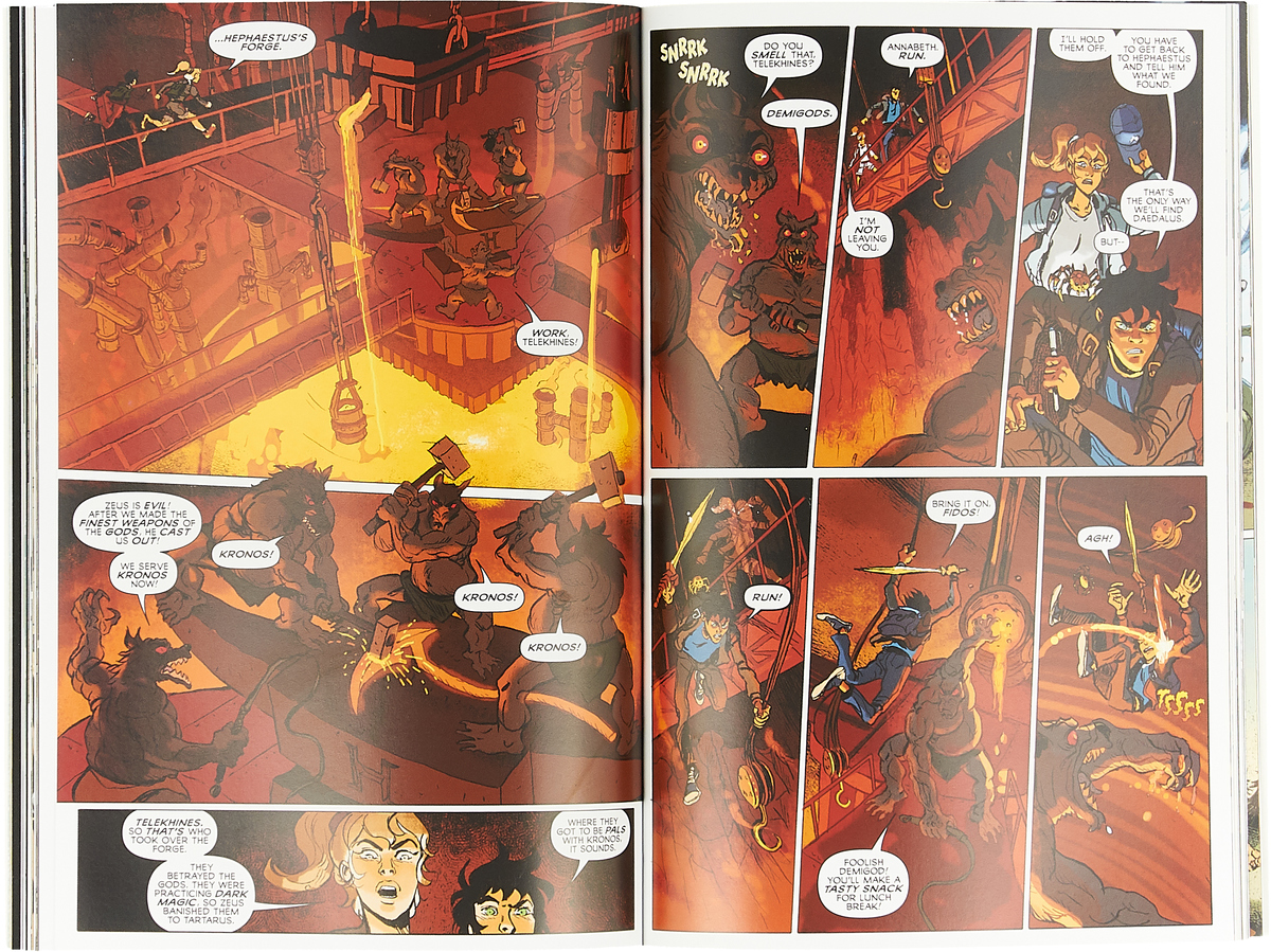 фото The Battle of the Labyrinth: The Graphic Novel (Percy Jackson Book 4) Puffin