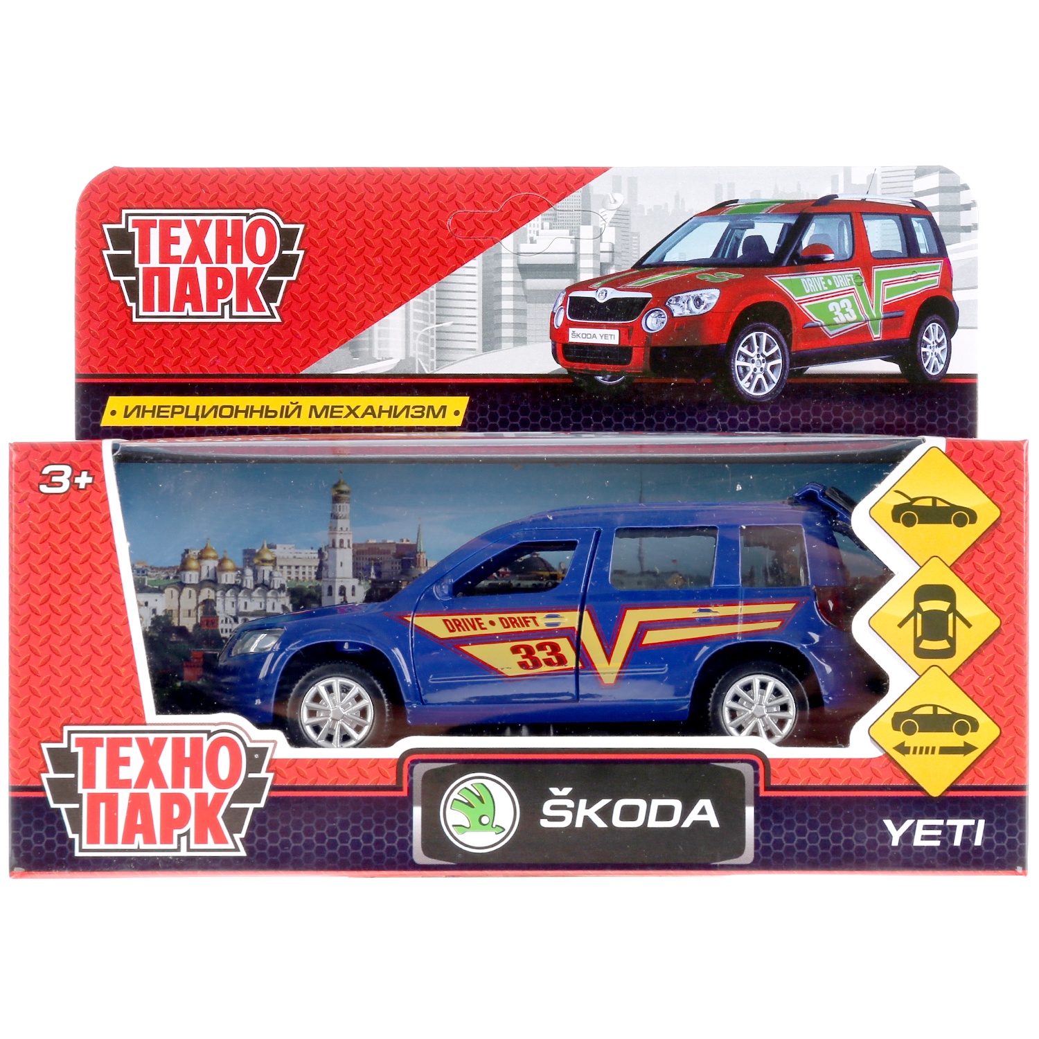 Машина Технопарк Skoda Yeti спорт, 259941, синий, 12 см машина технопарк skoda yeti спорт 259941 синий 12 см