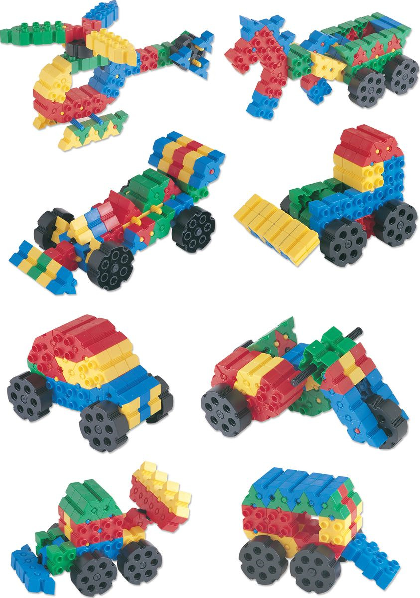 фото Пластиковый конструктор Morphun "Машины Vehicles Construction Set", 52110