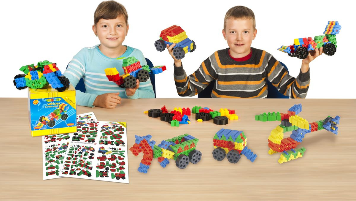 фото Пластиковый конструктор Morphun "Машины Vehicles Construction Set", 52110