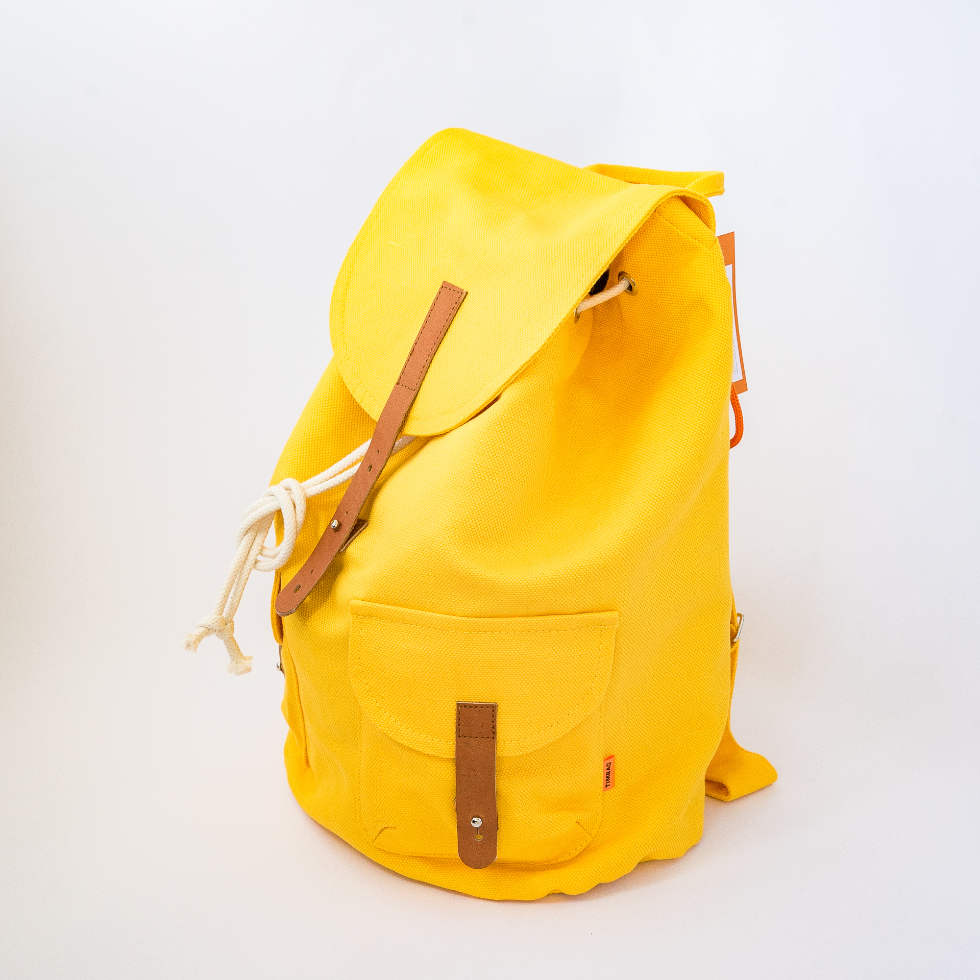 фото Рюкзак TIMBAG льняной, Объём 17л, желтый