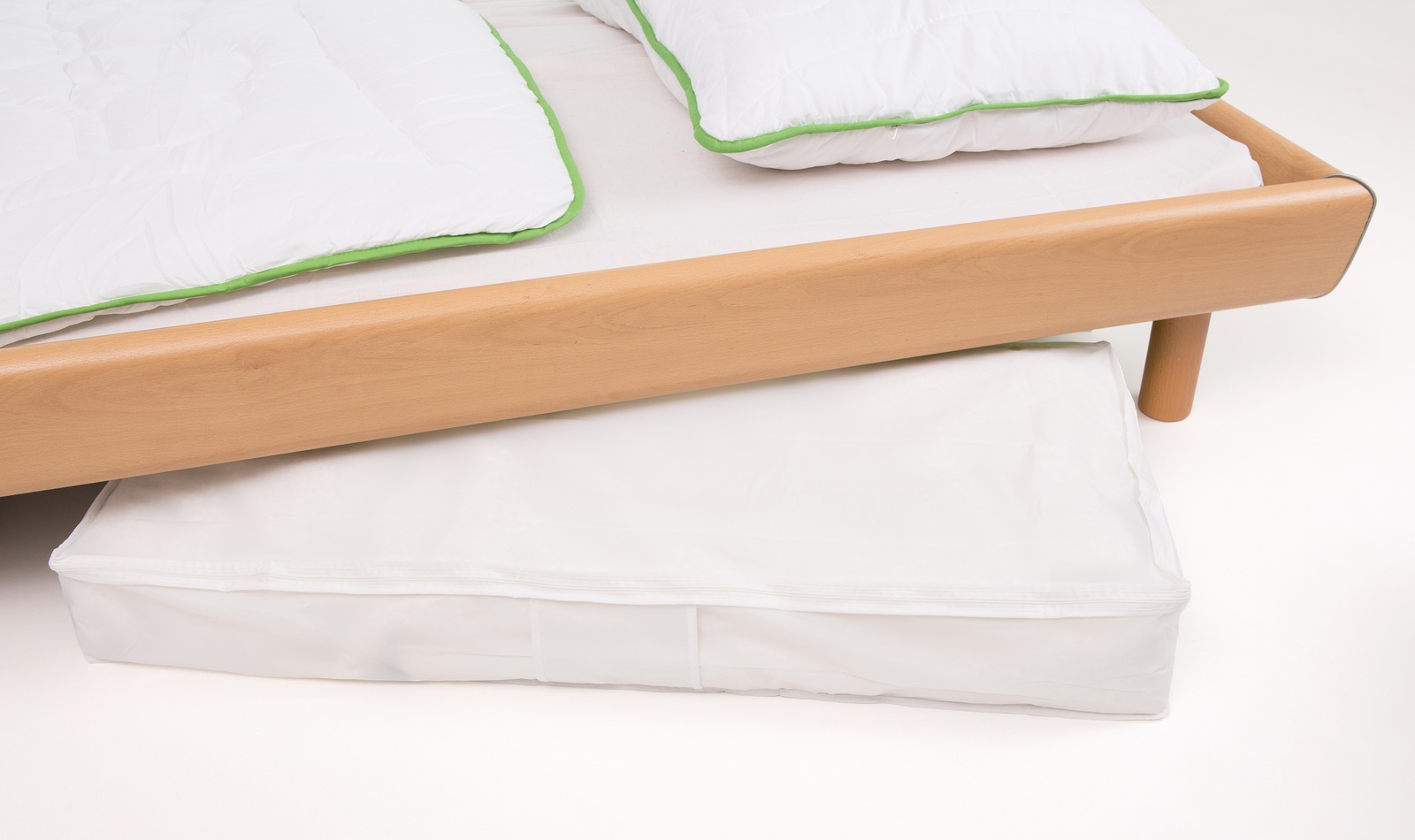 BELLACASA Подкраватный чехол на молнии для хранения постельных принадлежностей
