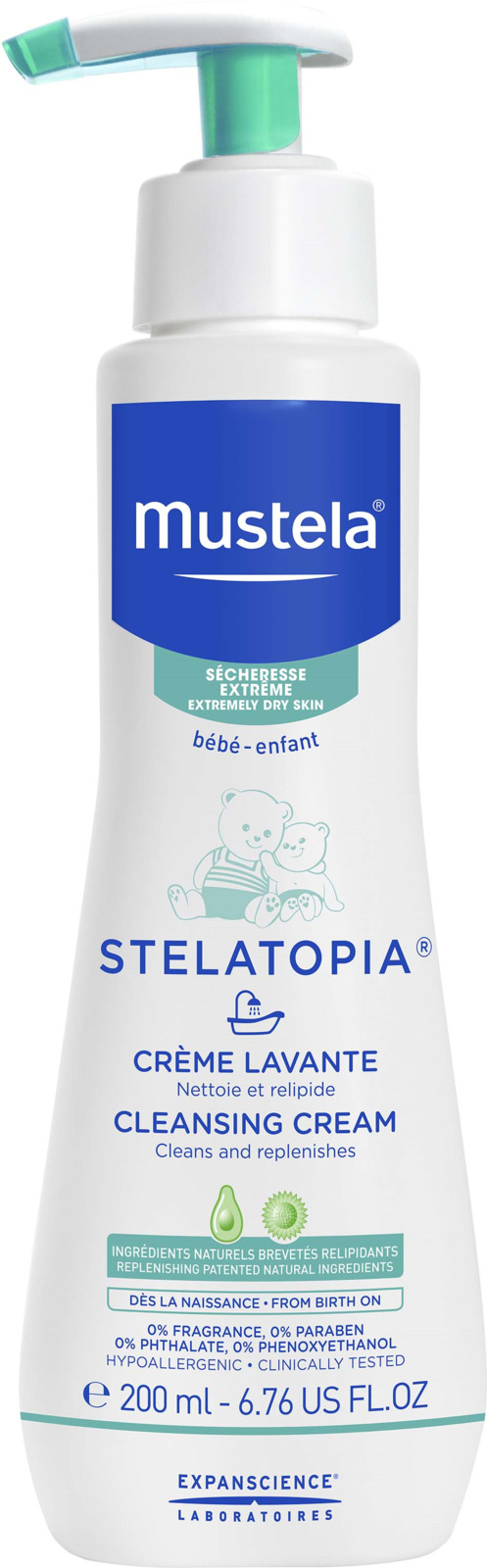 фото Крем детский Mustela Stelatopia для купания, 200 мл