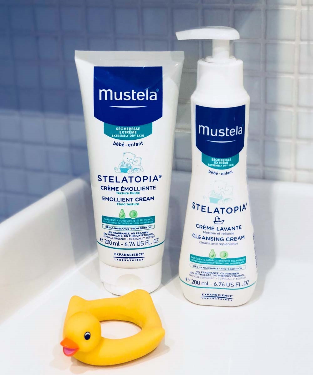 фото Крем детский Mustela Stelatopia для купания, 200 мл