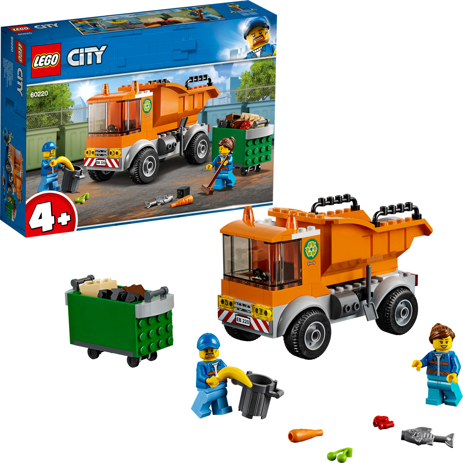 фото LEGO City Great Vehicles 60220 Мусоровоз Конструктор