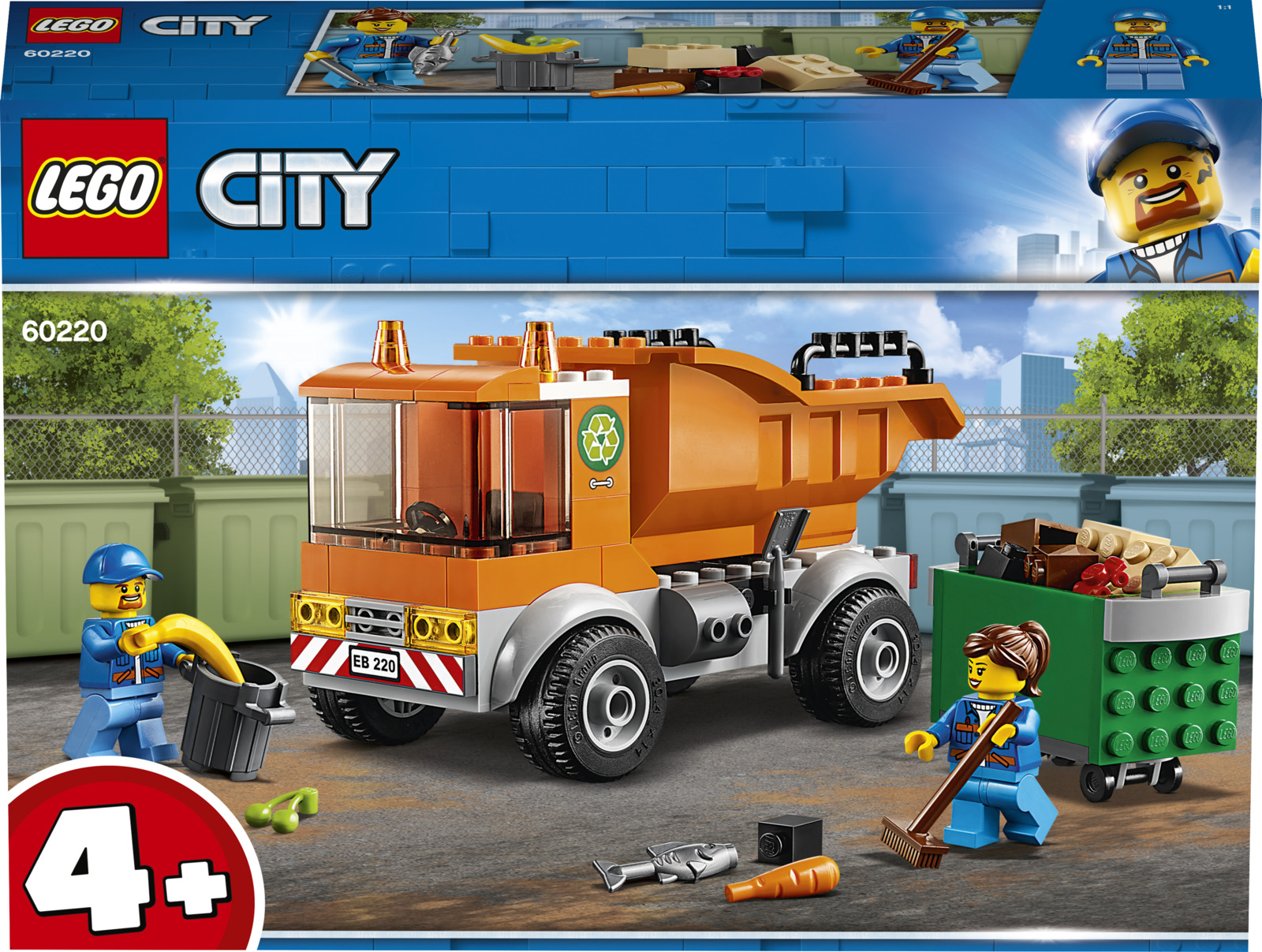 фото LEGO City Great Vehicles 60220 Мусоровоз Конструктор