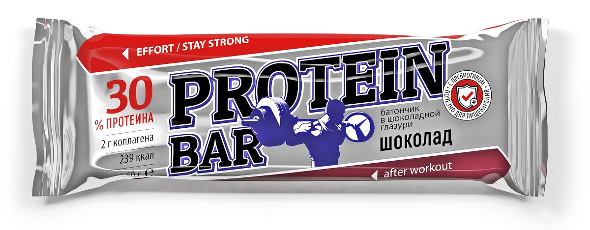 фото Батончик Effort Protein BAR, шоколад, 60 г