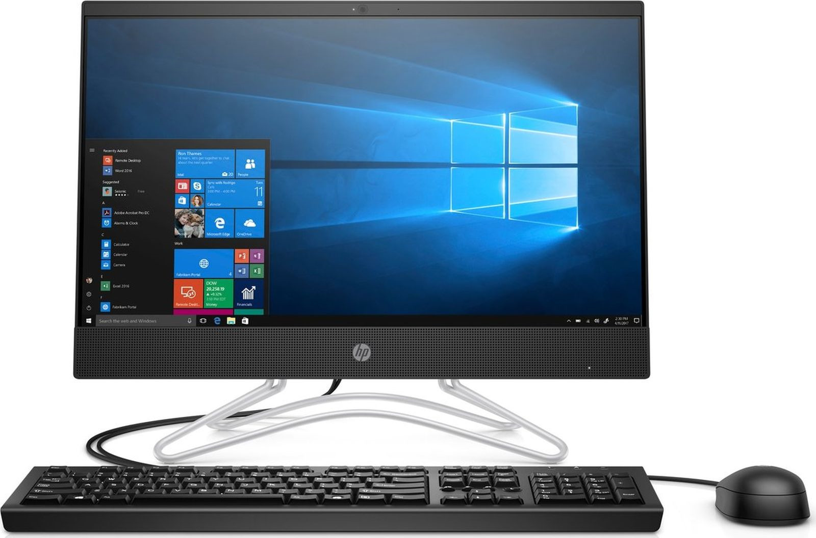 фото Моноблок HP 200 G3 21,5", цвет: черный