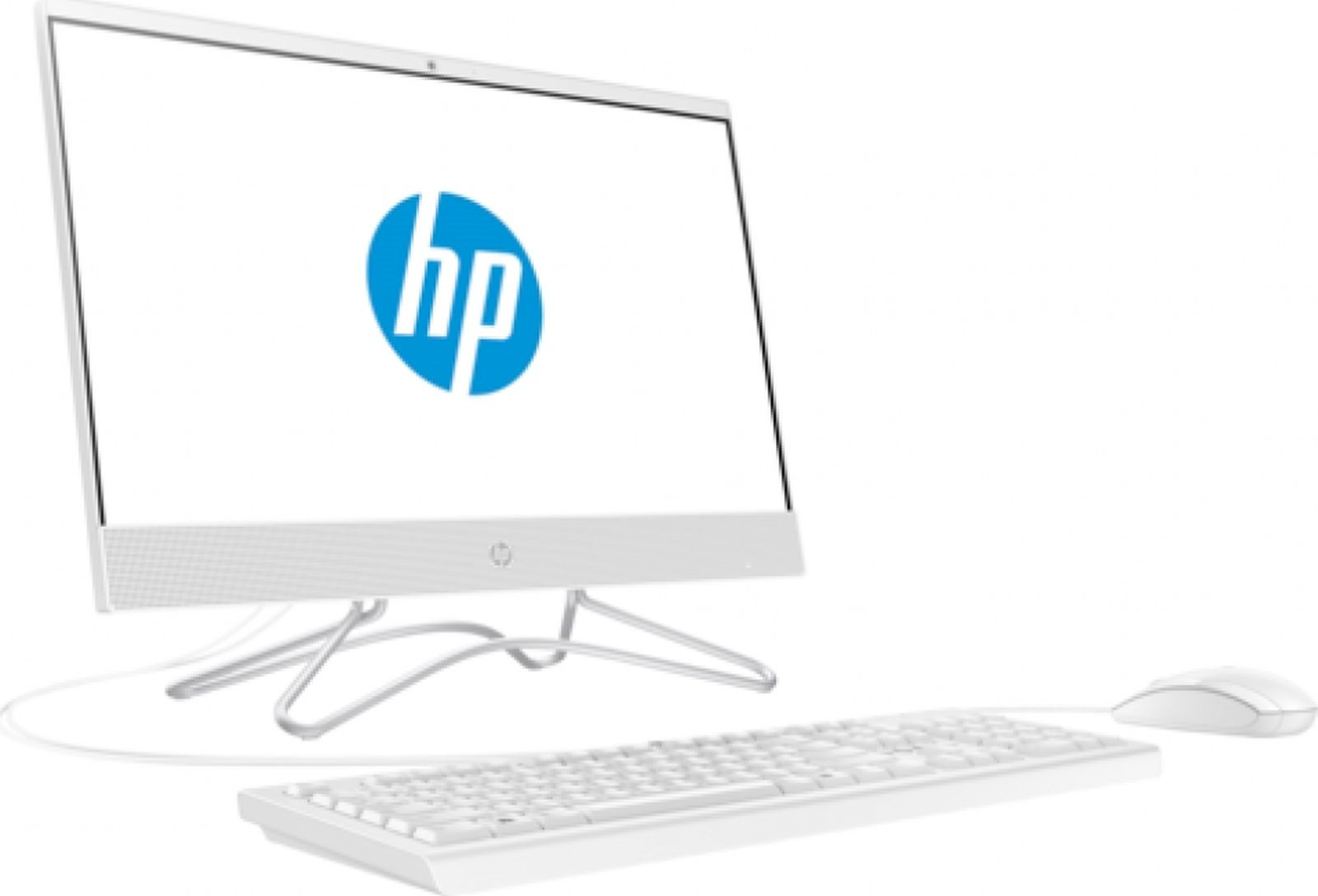 фото Моноблок HP 22-c0014ur 21.5" Full HD PS J5005 (1.5)/4Gb/500Gb 7.2k/GT MX110 2Gb/CR/Windows 10/GbitEth/WiFi/BT/65W/клавиатура/мышь/Cam/белый 1920x1080