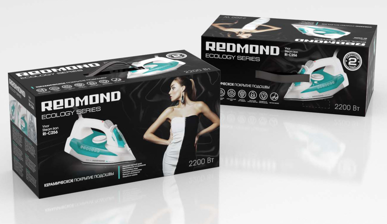 фото Утюг Redmond RI-C256, Turquoise White