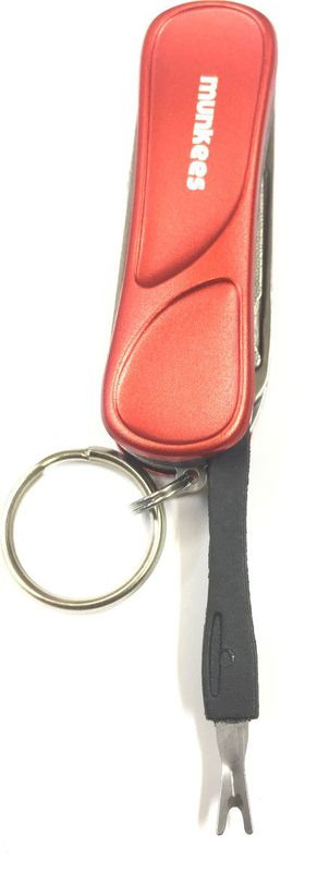 фото Мультитул Munkees Keyring Manicure Tool, для маникюра, с кольцом для ключей, цвет: оранжевый