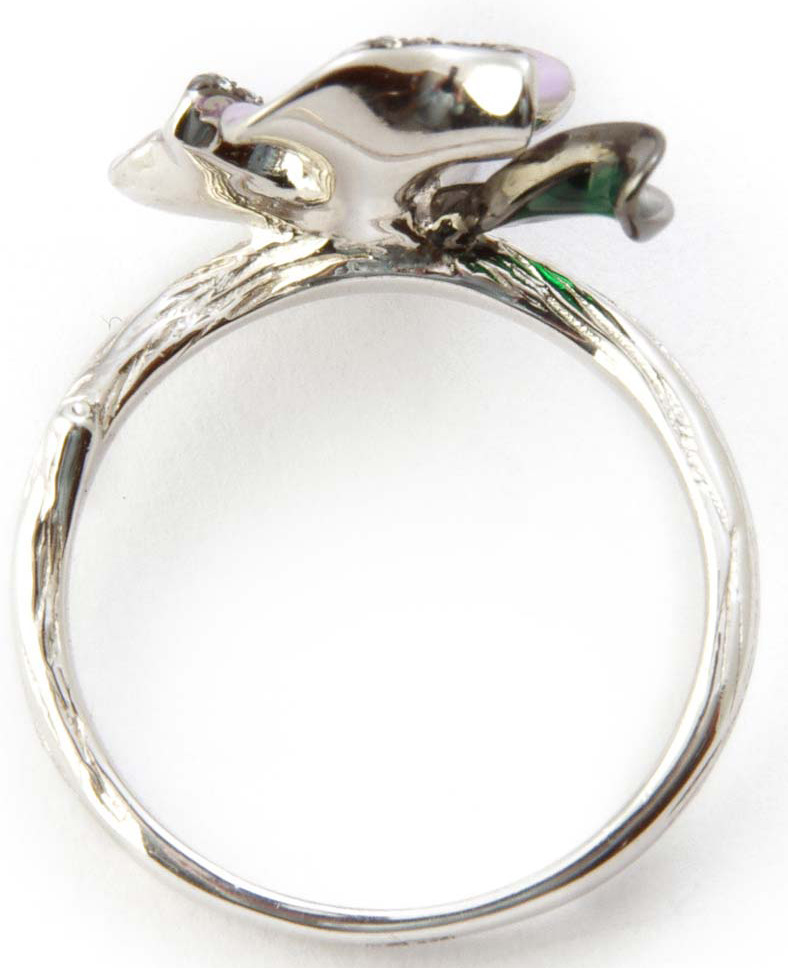 фото Кольцо женское Акцент Бриллиант, серебро 925, 00000000298, размер 16