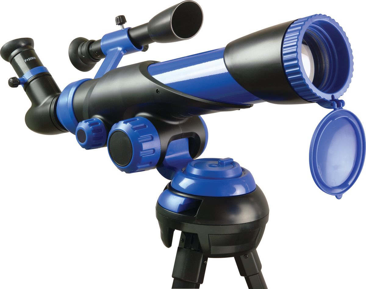 фото Набор для опытов и экспериментов Edu-Toys Telescope "Телескоп", TS780, темно-синий, 250 x 60 мм