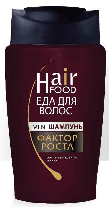 фото Средство для лечения кожи головы и волос HairFood Шампунь MEN Фактор роста