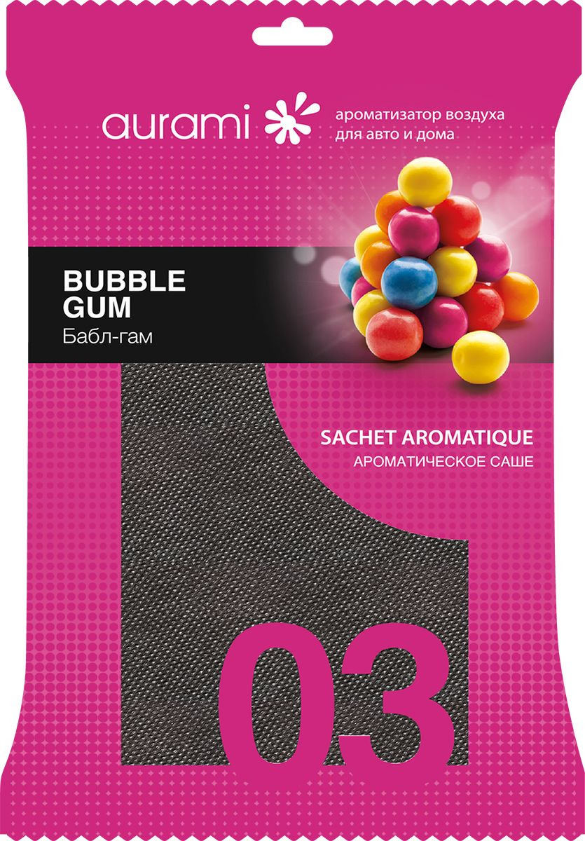 фото Ароматическое саше Aurami "Bubble Gum", HAN-03